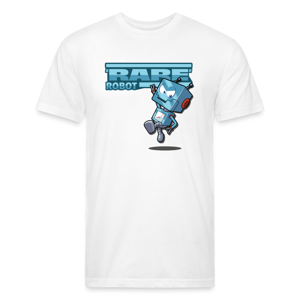 
            
                Load image into Gallery viewer, &amp;quot;Rare&amp;quot; Robot Character Comfort Adult Tee - white
            
        