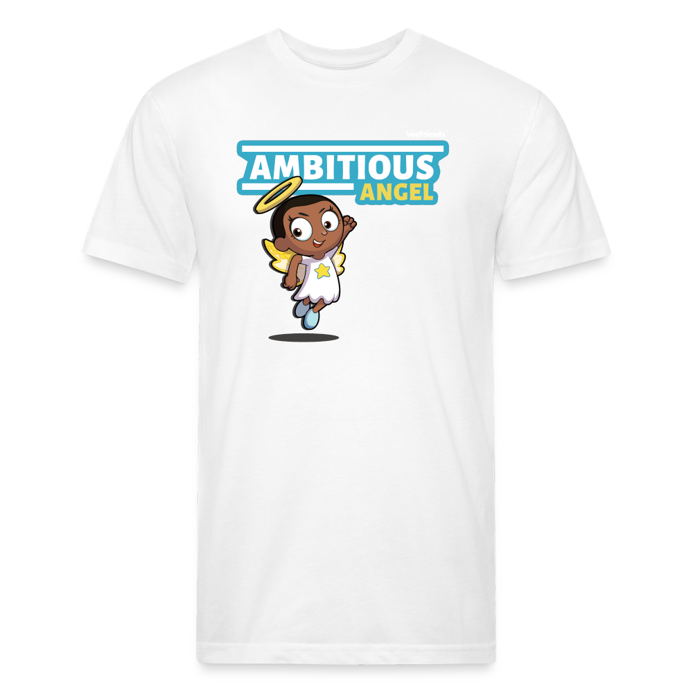 Ambitious Angel Character Comfort Adult Tee - white