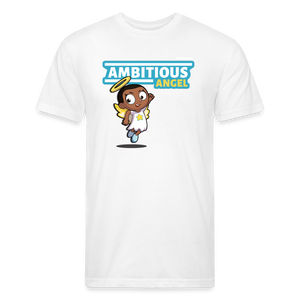 Ambitious Angel Character Comfort Adult Tee - white