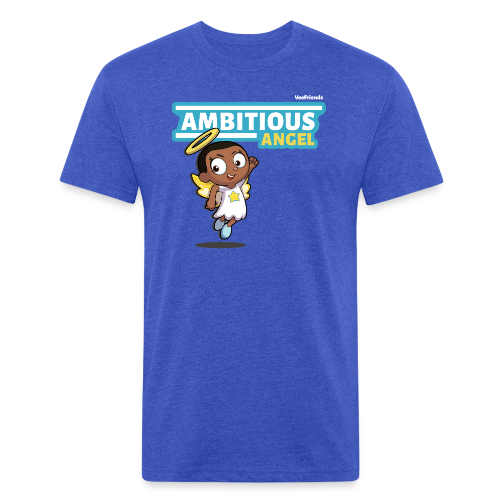 Ambitious Angel Character Comfort Adult Tee - heather royal
