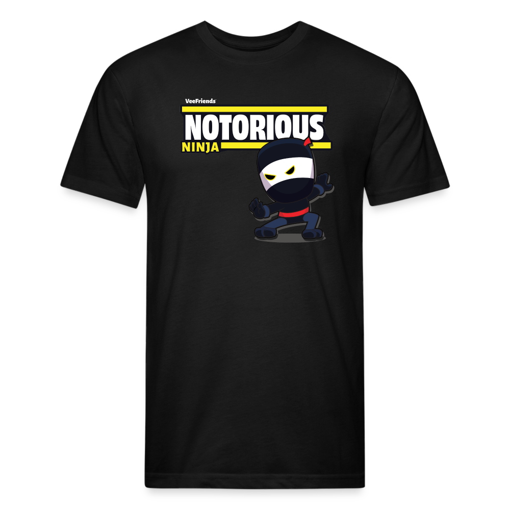 Notorious Ninja Character Comfort Adult Tee - black