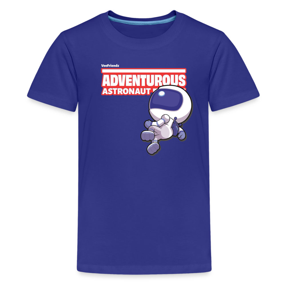 
            
                Load image into Gallery viewer, Adventurous Astronaut Character Comfort Kids Tee - royal blue
            
        