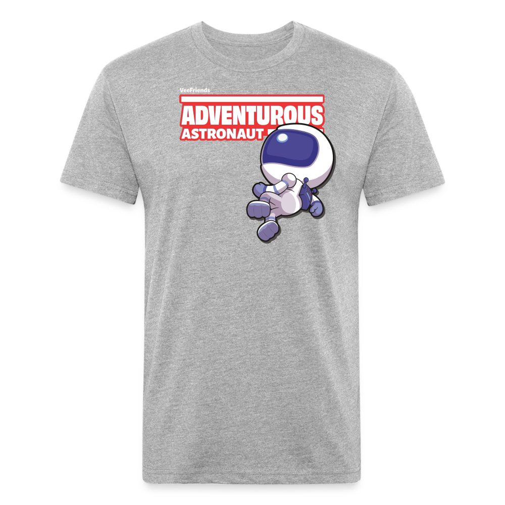 Adventurous Astronaut Character Comfort Adult Tee - heather gray