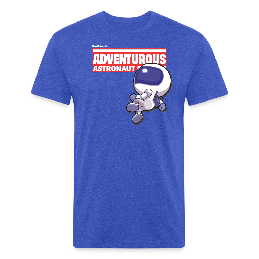 Adventurous Astronaut Character Comfort Adult Tee - heather royal