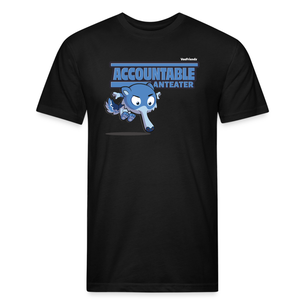 Accountable Anteater Character Comfort Adult Tee - black
