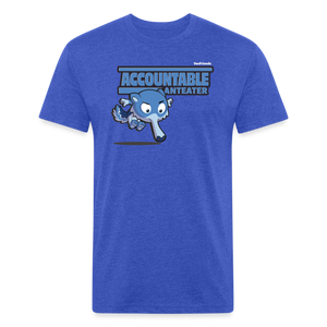 Accountable Anteater Character Comfort Adult Tee - heather royal