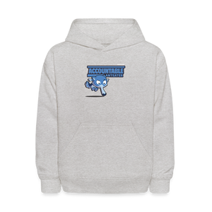 
            
                Load image into Gallery viewer, Accountable Anteater Character Comfort Kids Hoodie - heather gray
            
        