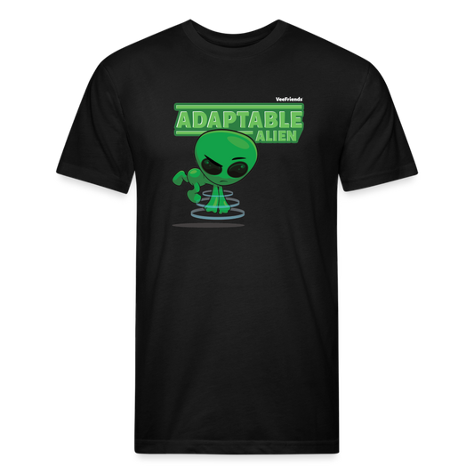 Adaptable Alien Character Comfort Adult Tee - black