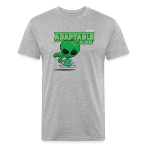
            
                Load image into Gallery viewer, Adaptable Alien Character Comfort Adult Tee - heather gray
            
        