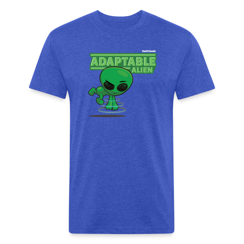 Adaptable Alien Character Comfort Adult Tee - heather royal