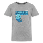 Amiable Anchovy Character Comfort Kids Tee - heather gray