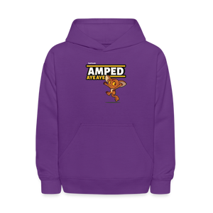 Amped Aye Aye Character Comfort Kids Hoodie - purple