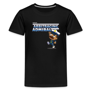 Arbitraging Admiral Character Comfort Kids Tee - black
