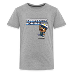 Arbitraging Admiral Character Comfort Kids Tee - heather gray