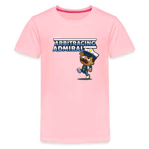
            
                Load image into Gallery viewer, Arbitraging Admiral Character Comfort Kids Tee - pink
            
        