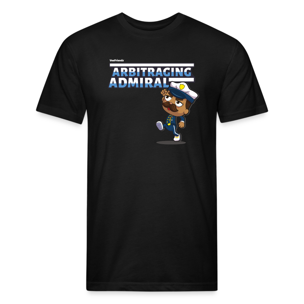
            
                Load image into Gallery viewer, Arbitraging Admiral Character Comfort Adult Tee - black
            
        
