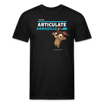 Articulate Armadillo Character Comfort Adult Tee - black