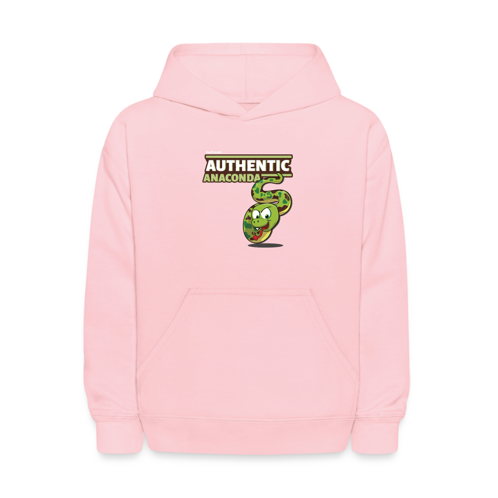 Authentic Anaconda Character Comfort Kids Hoodie - pink