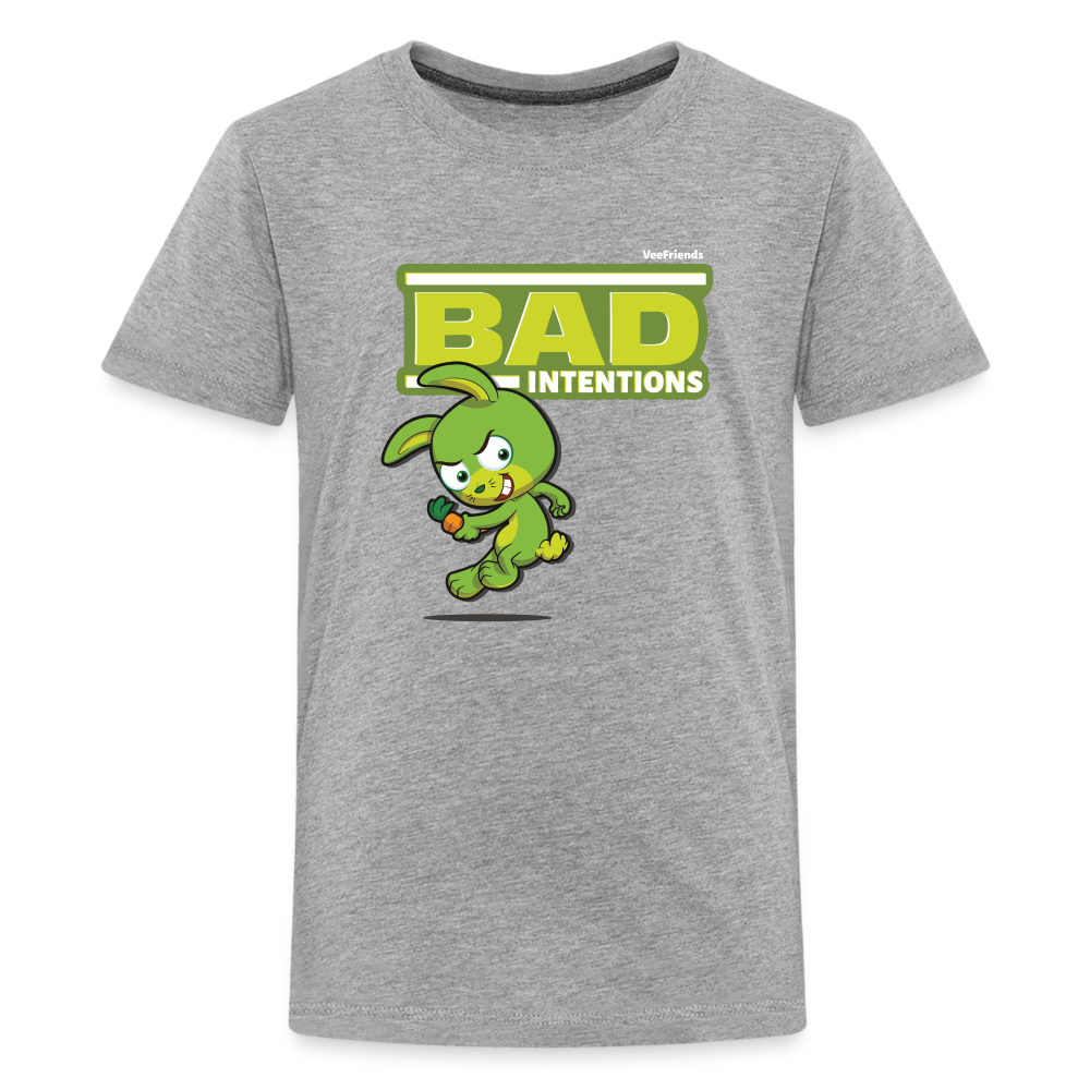 Bad Intentions Character Comfort Kids Tee - heather gray