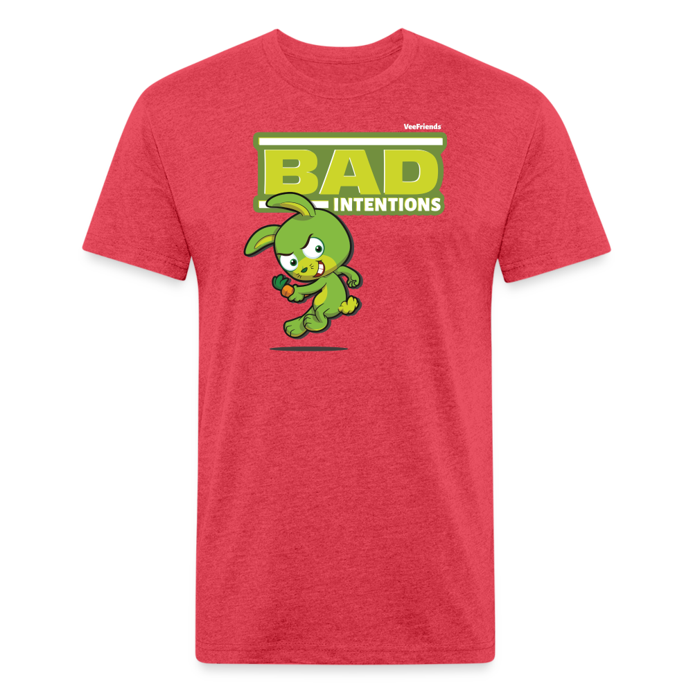 Bad Intentions Character Comfort Adult Tee - heather red