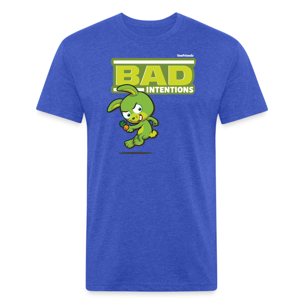 Bad Intentions Character Comfort Adult Tee - heather royal