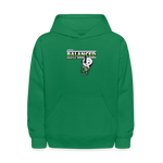 Balanced Beetle Character Comfort Kids Hoodie - kelly green