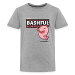 Bashful Blobfish Character Comfort Kids Tee - heather gray