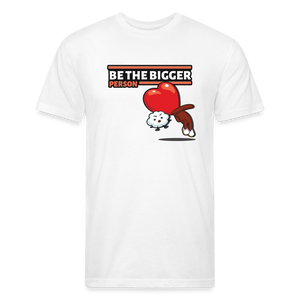 Be The Bigger Person Character Comfort Adult Tee - white