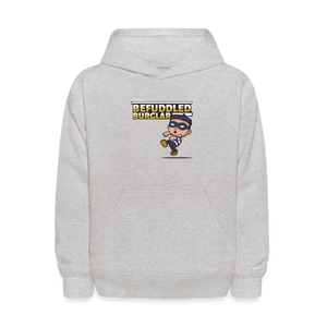 Befuddled Burglar Character Comfort Kids Hoodie - heather gray