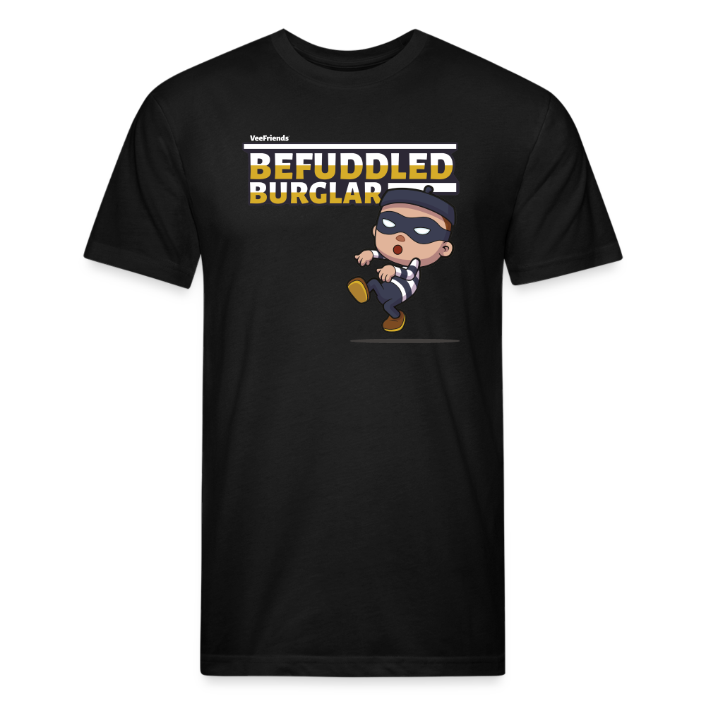 Befuddled Burglar Character Comfort Adult Tee - black