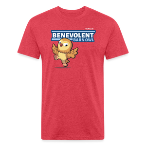 
            
                Load image into Gallery viewer, Benevolent Barn Owl Character Comfort Adult Tee - heather red
            
        