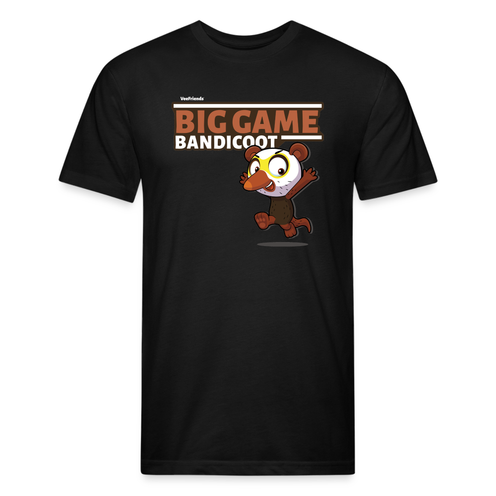 Big Game Bandicoot Character Comfort Adult Tee - black