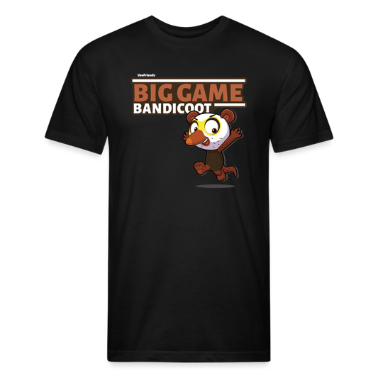 Big Game Bandicoot Character Comfort Adult Tee - black