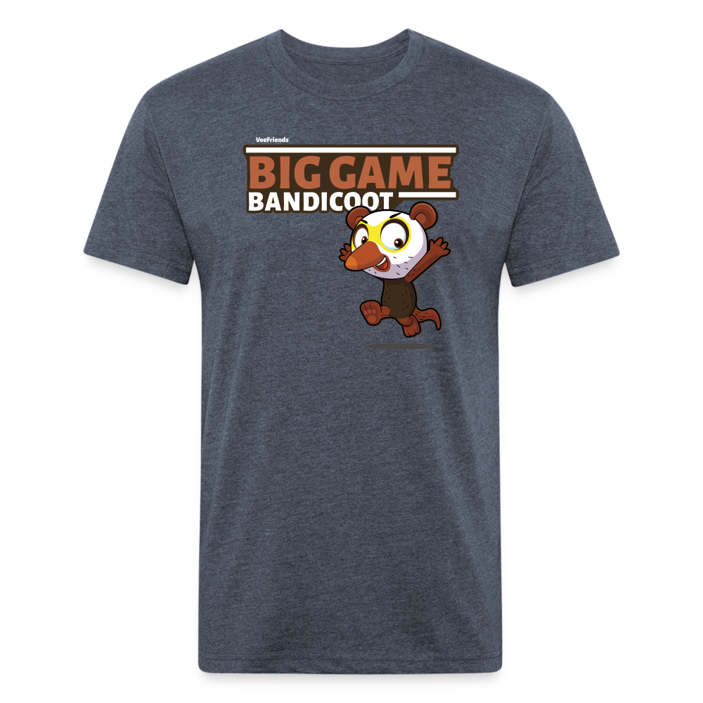 Big Game Bandicoot Character Comfort Adult Tee - heather navy