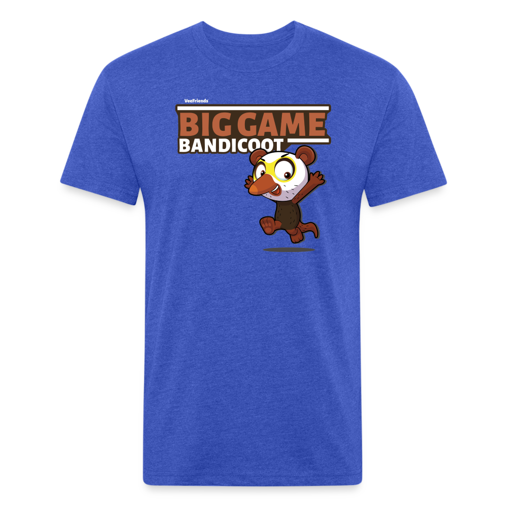 Big Game Bandicoot Character Comfort Adult Tee - heather royal