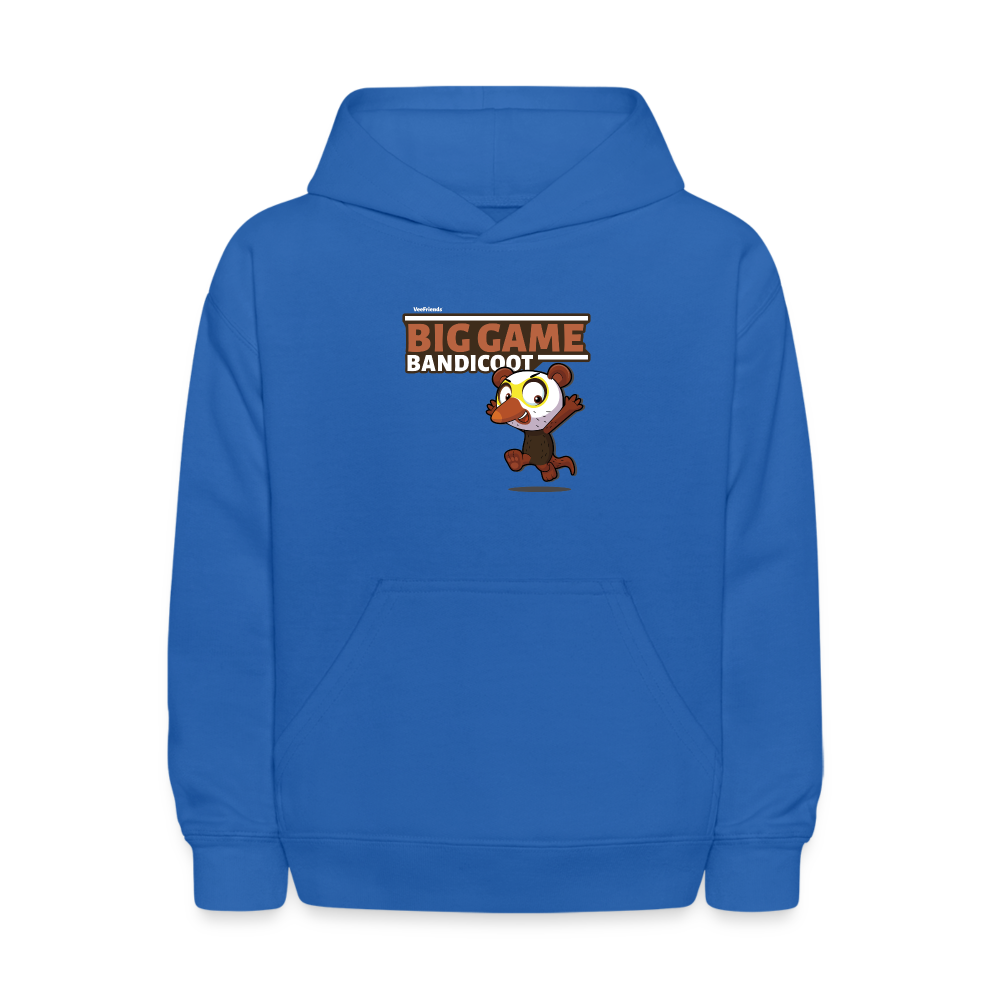 Big Game Bandicoot Character Comfort Kids Hoodie - royal blue