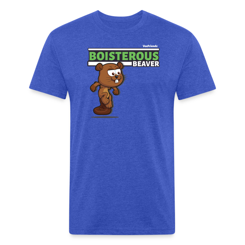 
            
                Load image into Gallery viewer, Boisterous Beaver Character Comfort Adult Tee - heather royal
            
        