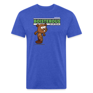 
            
                Load image into Gallery viewer, Boisterous Beaver Character Comfort Adult Tee - heather royal
            
        