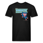 Bombastic Baboon Character Comfort Adult Tee - black