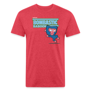 
            
                Load image into Gallery viewer, Bombastic Baboon Character Comfort Adult Tee - heather red
            
        