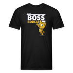 Boss Bobcat Character Comfort Adult Tee - black