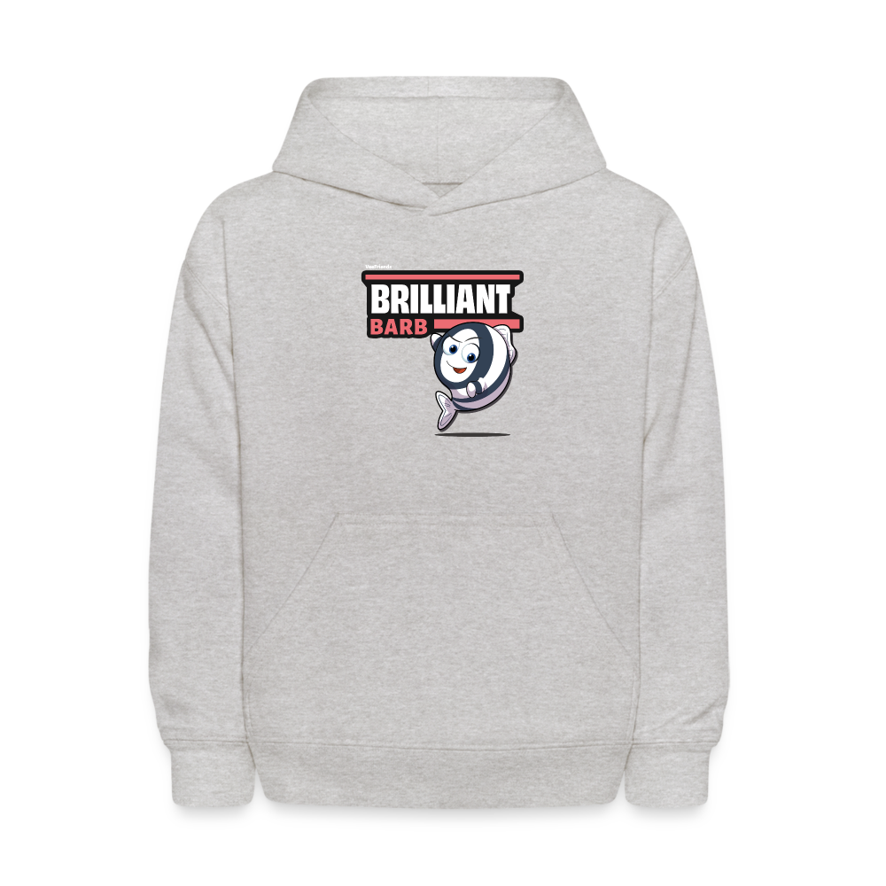 Brilliant Barb Character Comfort Kids Hoodie - heather gray