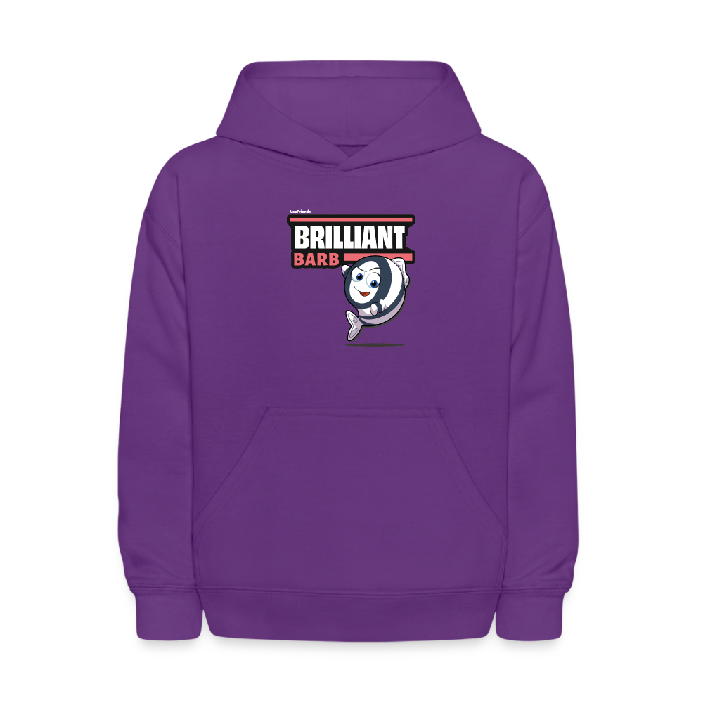 Brilliant Barb Character Comfort Kids Hoodie - purple