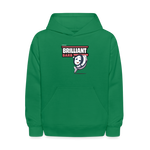 Brilliant Barb Character Comfort Kids Hoodie - kelly green