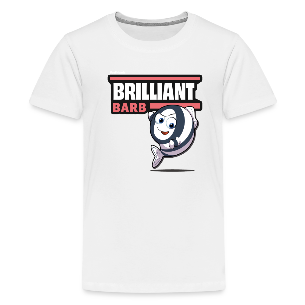 Brilliant Barb Character Comfort Kids Tee - white