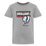 Brilliant Barb Character Comfort Kids Tee - heather gray