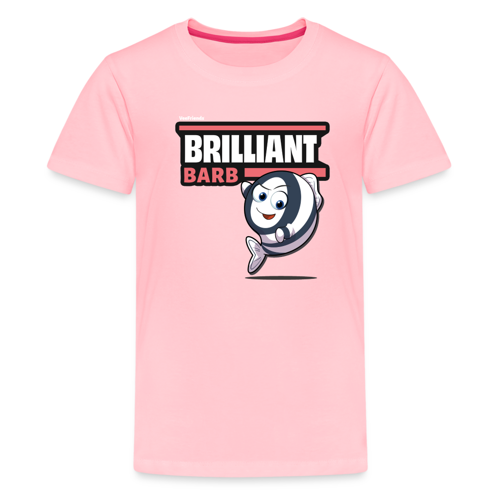 Brilliant Barb Character Comfort Kids Tee - pink