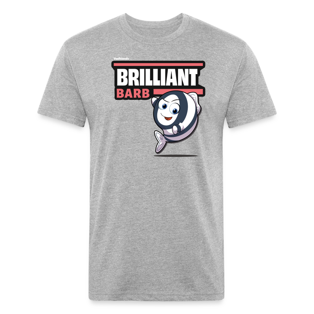 Brilliant Barb Character Comfort Adult Tee - heather gray