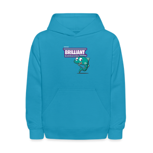 
            
                Load image into Gallery viewer, Brilliant Barracuda Character Comfort Kids Hoodie - turquoise
            
        