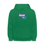 Brilliant Barracuda Character Comfort Kids Hoodie - kelly green